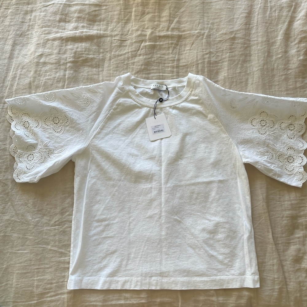 Sandro Flutter Sleeve Tee